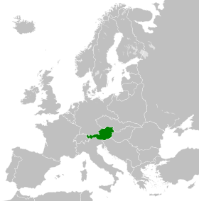 Localização de Austria