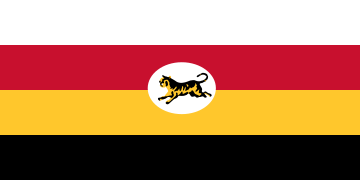 Bandera de los Estados Federados Malayos desde 1896 hasta 1950