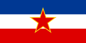 Vlag van Joegoslavië (1943-1992)