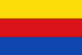 Flag yellow red blue 3x2.svg