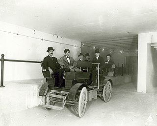 Studebaker Electric subway car in 1909