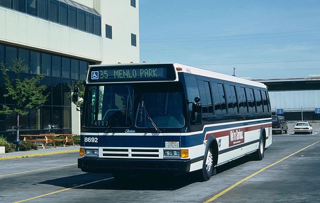 A 1986 Flxible Metro bus of Santa Clara County Transit