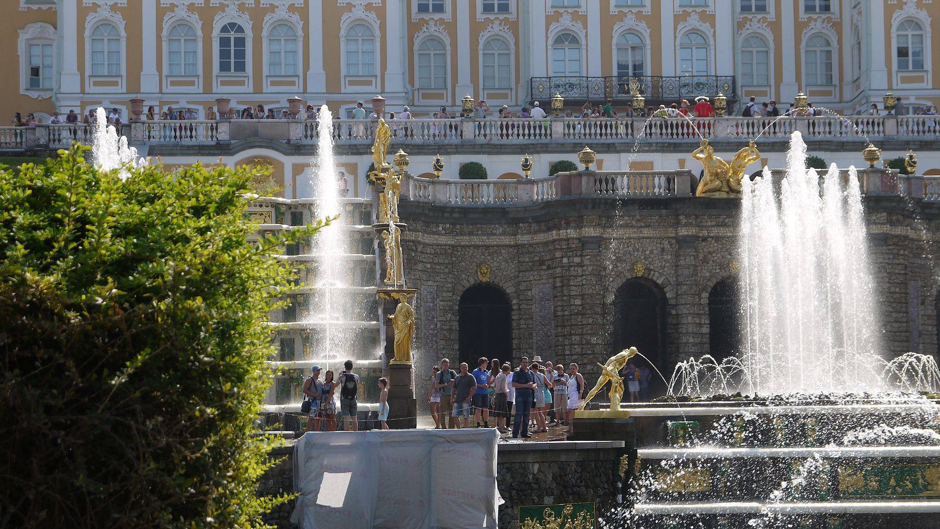 Репертуар каскада в петергофе