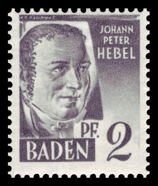 File:Fr. Zone Baden 1947 01 Johann Peter Hebel.jpg