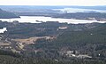 View from Gaupekollen: Maridalen, Maridalsvannet, Bunnefjorden