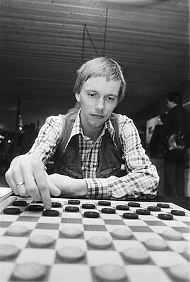 Франк Дрост в 1974 году на чемпионате Нидерландов