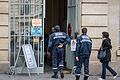 French Election-Security entering a polling station in the 5th arrondissement, Paris.jpg