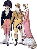 Moda damska i męska z kwietnia 1809 roku