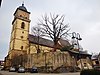 Georgskirche, former fortified church, 1495-1498 - construction of the late Gothic choir and the sacristy by Peter von Koblenz, 1515 - construction of the church tower by Caspar Lechler - panoramio.jpg