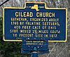 Gilead Church Marker.jpg