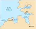 Mapa del Golfo Ártabro