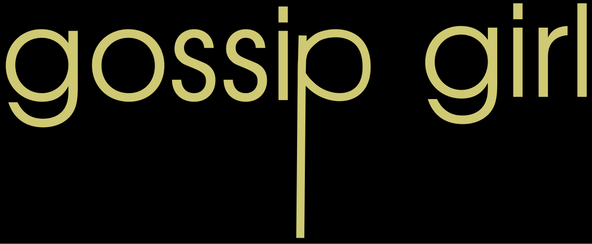 File Gossip Girl Svg Wikimedia Commons