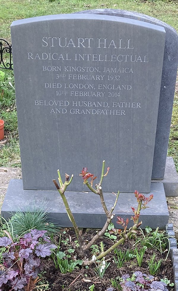 Hall's grave in Highgate Cemetery (east side)