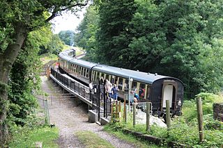 Greenway Halt railway station (Devon) Heritage railway station in Devon, England