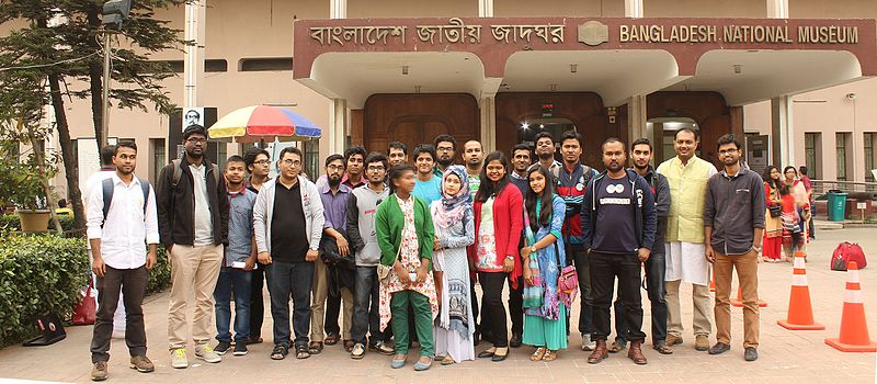 File:Group Photo of Bangla Wikipedia edit-a-thon at Bangladesh National Museum.jpg