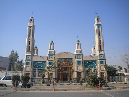 A mosque in Rawalpindi