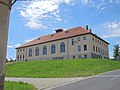 Gym and festival hall with "Sängerstübl"