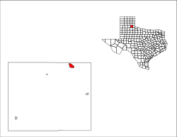 郡におけるメンフィスの位置の位置図