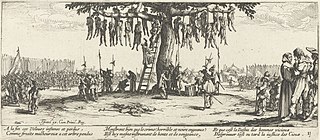 Hanging from The Miseries and Misfortunes of War by Jacques Callot.jpg