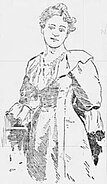 Illustration of Harriet Connor Brown