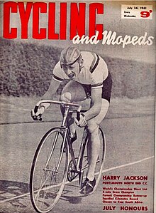 1961 Harry Jackson - Cycling and Moped Cover Harry , 1961 Cycling Cover.jpg