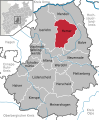 Lage von Hemer im Märkischen Kreis Location of the Town of Hemer in Märkischer Kreis