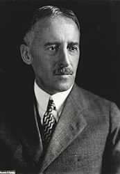 Secretary of War Henry L. Stimson insisted that the Army's five-star grade not be called General of the Armies. Henry Stimson, Harris & Ewing bw photo portrait, 1929.jpg