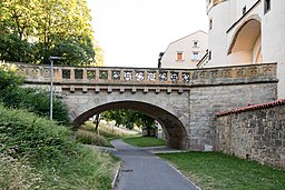 Hinter der Mauer 23, Stadtmauer, Feldseite Amberg 20190702 002