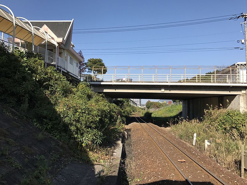 File:Hita-Hikosan Line from platform of Shii-Koen Station.jpg