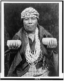 Hupa female shaman, c.1923, Edward Curtis Hupa female shaman Creator(s)- Curtis, Edward S., 1868-1952, photographer Date Created Published- c1923..jpg