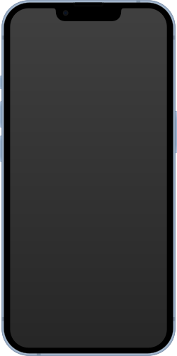 Sininen iPhone 14