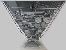 1904 rendering of the electric and pneumatic equipment underneath an IRT Composite. IRT Composite Undercar.jpg
