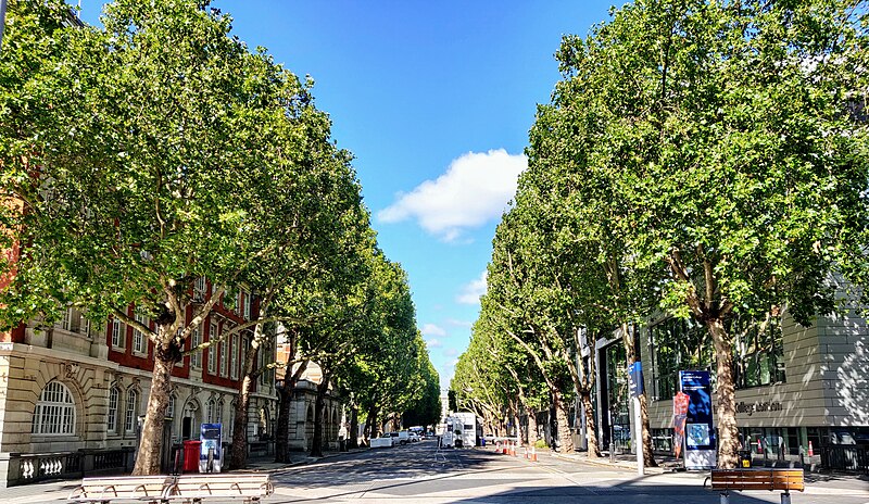 File:Imperial College Road across Exhibition Road.jpg