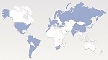 Edenred has subsidiaries in 46 countries. Implantation Edenred.jpg