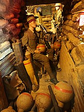 In de loopgraven, Musée Somme 1916, pic-038.JPG