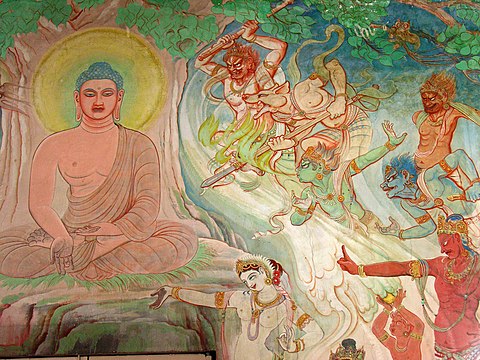 Mulagandhakuti fresco by Kosetsu Nosu