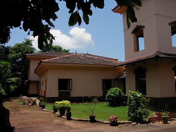 The campus of the Thomas Stephens Konknni Kendr (TSKK), a research institute working on issues related to the Konkani language, located at Alto Porvor