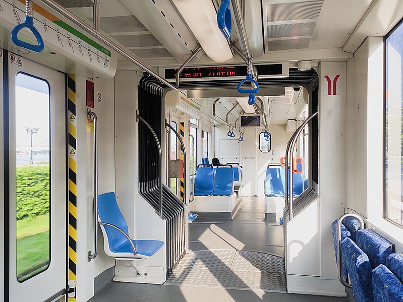 File:Interior of THZ1 Tram, Guangzhou Tram 20190919.jpg