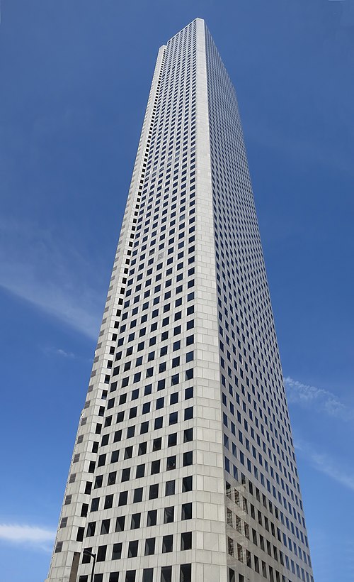 JPMorgan Chase Tower on a January day.
