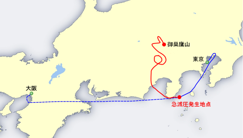 File:Japan Airlines 123 - Estimated flight path ja.png