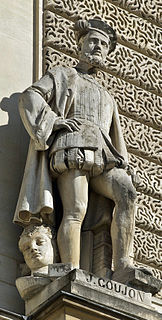 가브리엘 베르나드 쇠르가 제작한 장 구종의 동상