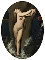 Jean auguste dominique ingres - angélica acorrentada 01