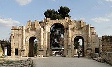 Tourism in Jordan Jerash - South Gate.jpg