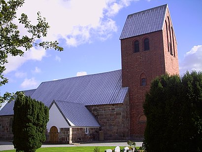 Sådan kommer du til Jerne Kirke med offentlig transport – Om stedet