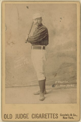 <span class="mw-page-title-main">Jim O'Rourke (baseball)</span>American baseball player (1850–1919)