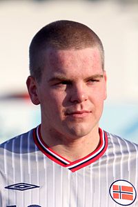 Joakim Våge Nilsen (FK Haugesund) - Équipe nationale de Norvège de football des moins de 21 ans (01) .jpg