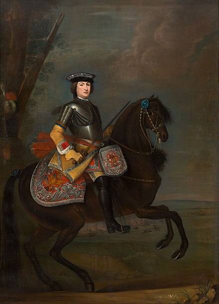 Portrait of a Dutch cavalry officer at the Battle of Ekeren