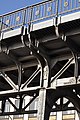 Deutsch: Viadukt der Ringlinie (U-Bahnlinie U3) am Johannisbollwerk in Hamburg-Neustadt, Detail. This is a photograph of an architectural monument. It is on the list of cultural monuments of Hamburg, no. 14741.