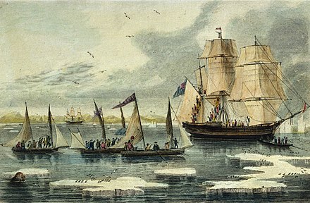 Rescue by the Hull whaler Isabella