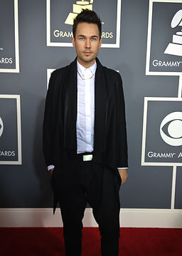 Jonas myrin arriving at grammy award 2013